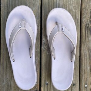 Pale Pink Nike Flip Flops Size 10